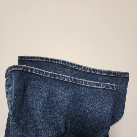 American Eagle Stretch Denim Curvy Super High Rise Flare Jeans - Picture 5 of 9